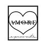 Wallity Amore Prima Vista 2 - Escultura de pared de metal negra